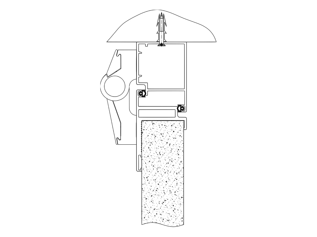 Qisqichli dyuvel yordamida o'rnatish. G'isht yoki beton devorlarda ishonchli o'rnatish.